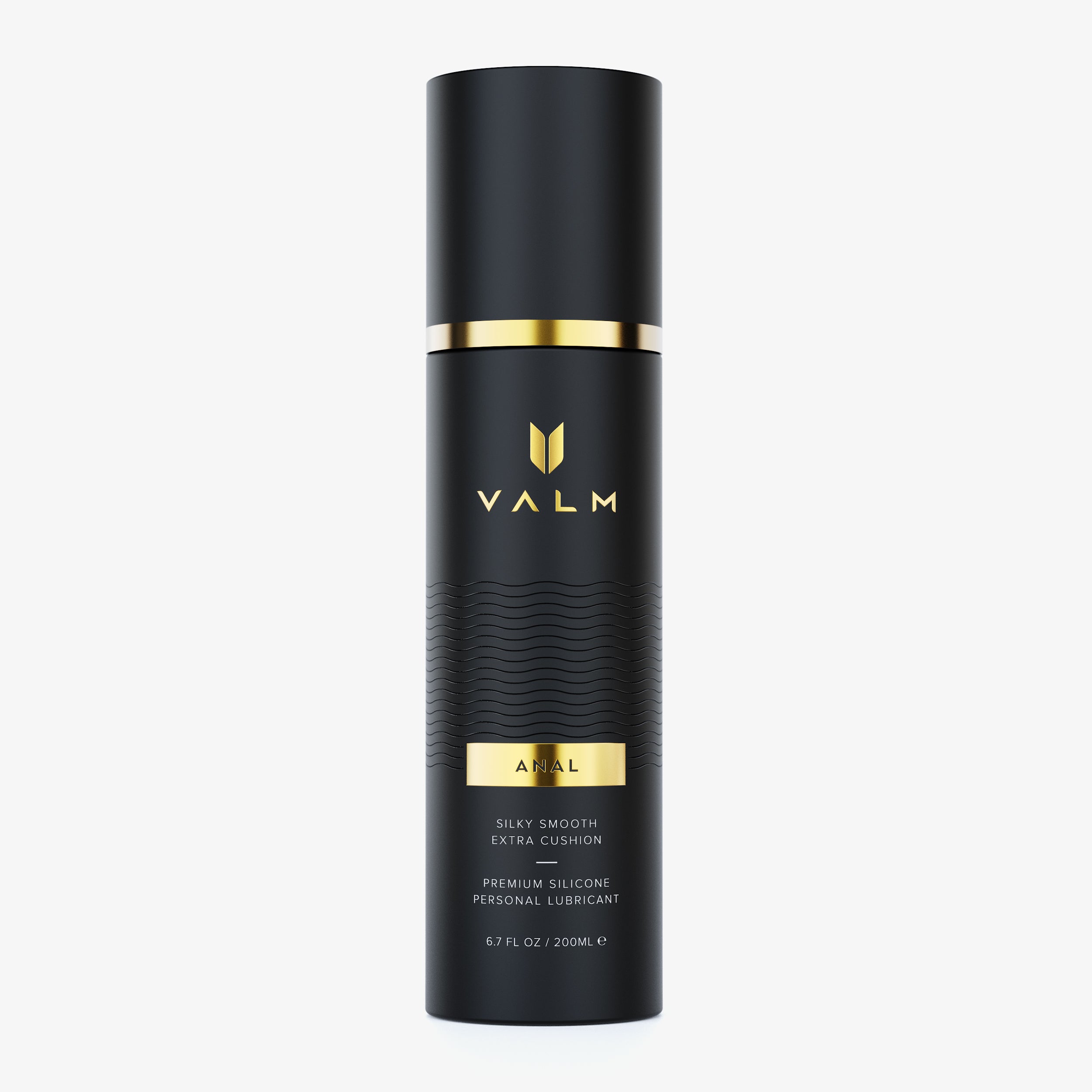Valm Anal Lube Silicone Based Personal Lubricant 6_7oz 200ml Cap #size_6.7 fl oz