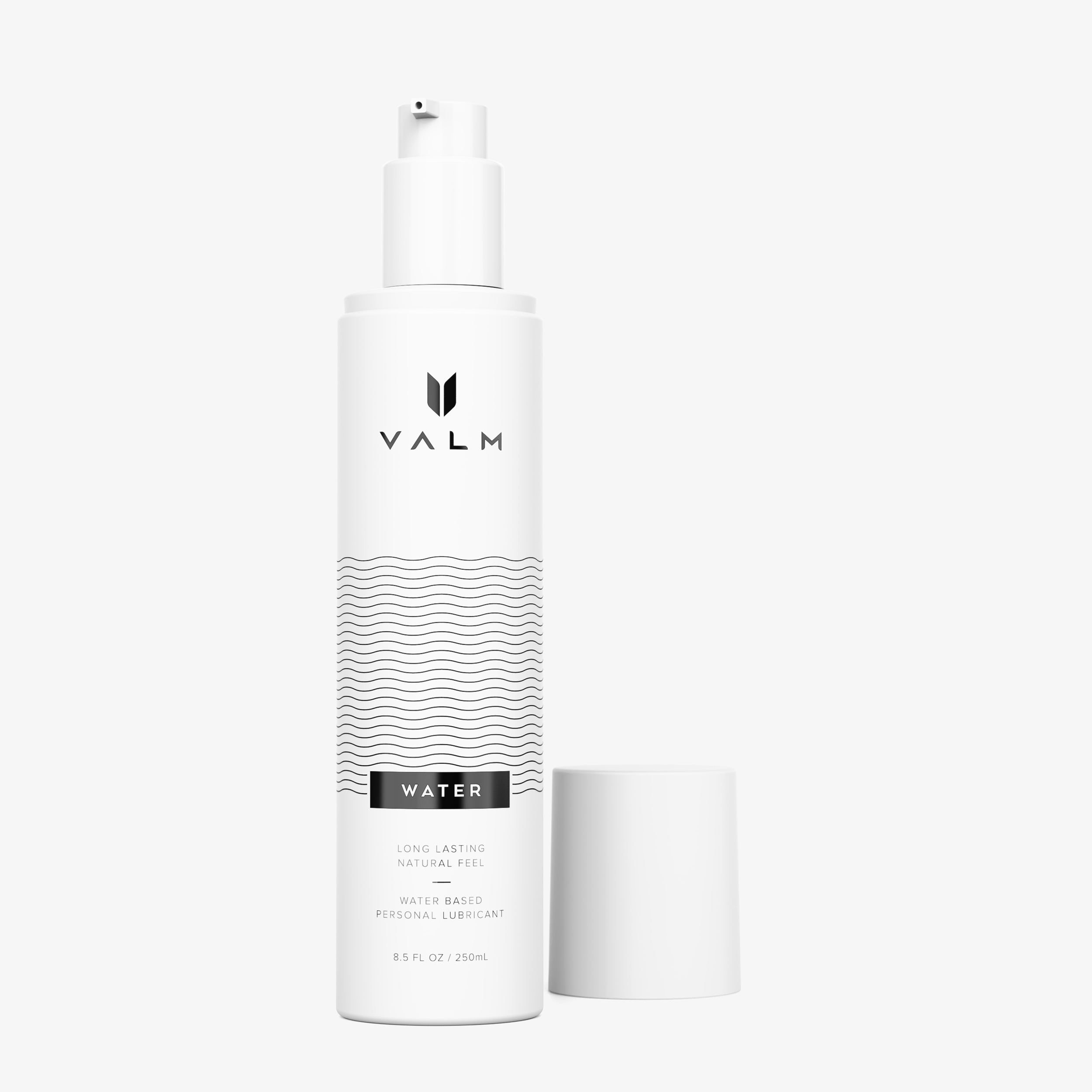 Valm Water Based Sex Lube Personal Lubricant 8.5 Fl Oz 250ml Pump #size_8.5 fl oz